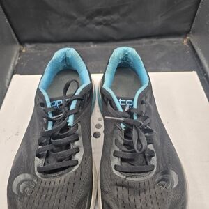 Black and Blue Athletic Shoes